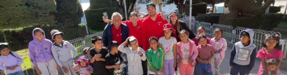 Picture of Risha's mission trip.
